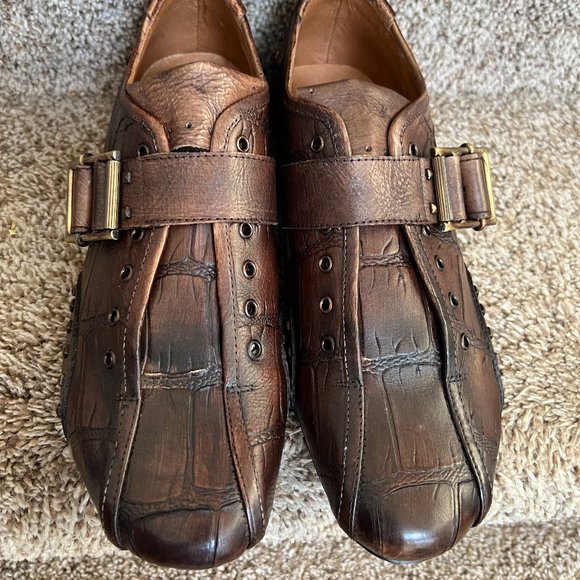 Carrucci by JC Studio Men\'s Brown Leather Shoes main image 6